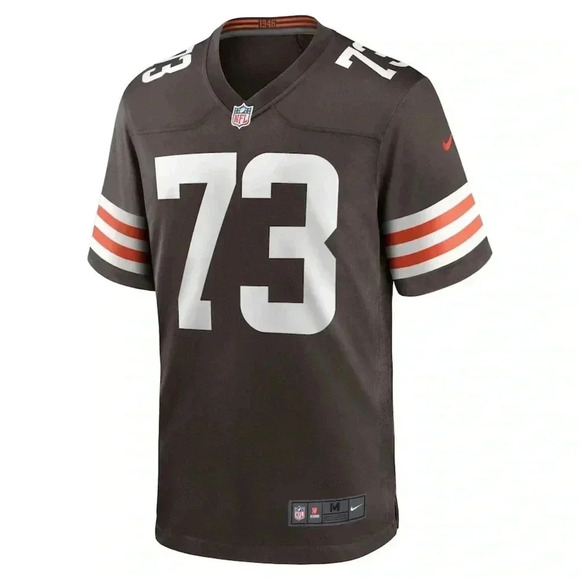 Men's Cleveland Browns Joe Thomas Nike Brown Retired Player Game Jersey size L - Picture 3 of 5